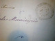 FRANCOBOLLI SERVIZIO CON SOPRASTAMPATO 2/0,30 SU PIEGO LIMENA Lineare PADOVA X VILLAFRANCA PADOVANA 1880 IJ1246 - Dienstzegels