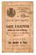 VP18.549 - Ville De SAINT - MAURICE 1945 - Carte D'Electeur - Mr BIBUS Receveur S.T.C.R.P. - Autres & Non Classés