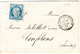 25 C CERES N° 60 VARIETE 49 A2 !!!! Obl GC 857 CHAMPAGNE MOUTON Charente Sur Lettre - 1849-1876: Période Classique