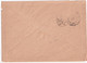 ESPAGNE - 1886 - ENVELOPPE Avec OBLITERATION "CARTERIA VEREDAS" SUR TIMBRE MOVIL ! => LAGARDE ADHEMAR (DROME) => LYON - Storia Postale