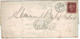 Bank Of England Glasgow 1857 JN3 6H 159 > Thurso JN5 > Per Schiff Orkney-Inseln > Kirkwall - Wachssiegel - Brieven En Documenten