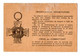 VP18.552 - MILITARIA - PARIS 1947 - Carte Du Combattant - Mr Henri SAPANEL Né à SAINT JULIEN DU PINET - Documenti