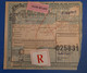 AH6 FRANCE SUR  AVIS D ENCAISSEMENT 1943 COLIS POSTAL  + RECOM.  + AFFRANCH. INTERESSANT - Lettres & Documents