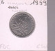 Magnifique 1FR. Nickel  1959 ESSAI  FDC - Pruebas