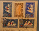 F1 ST PIERRE ET MIQUELON BELLE LETTRE RECO 1931 PREMIER VOL POUR L ALGERIE ++++TIMBRES SURCHARGES + AFFRANCH PLAISANT - Lettres & Documents