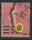 1 Timbre N° 224, Semeuse Lignée , Avec Manque Sur Le 0 De La Surcharge - Used Stamps