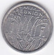 ILE DE LA REUNION. 1 FRANC 1973 . ALUMINIUM - Réunion