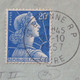 1957 - MULLER TYPE II - ENVELOPPE De ST ETIENNE (LOIRE) => ROCHEFORT - 1955-1961 Marianna Di Muller
