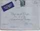 1945 - GANDON - ENVELOPPE FM ! Par AVION De MOULINS => TLEMCEN (ALGERIE) - 1945-54 Marianne Of Gandon