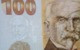 100 Korun/Kronen Czech Republic UNC 2019 Commemorative Banknote, Rare / GEDENKBANKNOTE SELTEN - Czech Republic