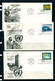 UN 1963 Accumulation 9 First Day Of Issue Covers Sc 114-122 Used 11870 - Collections, Lots & Series