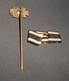 Delcampe - Lot Epinglette Broche Croix De Fer 1914 Croix De Guerre 1914 1918 Réductions, Mini Ruban Chevalier Ordre Empire Allemand - Deutsches Reich