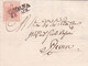 Lombardy-Venetia - Y&T 3 15c On Entire Letter From Viadana To Revere 28 April 1852 - Lombardo-Veneto