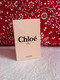 Chloé - Chloé EDP - échantillon - Echantillons (tubes Sur Carte)