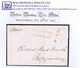 Ireland Antrim Uniform Penny Post Distinctive Handstruck "d1" Of Ballymena On Letter To Ballymoney, PAID AT/BALLYMENA - Prephilately