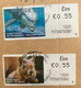 Irlande 2010/11  Y Et T 16/19/20  O - Franking Labels