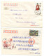 CHINA PRC - Ten (10) Covers With Different Stamps. All Sent In The Mail. - Collections, Lots & Séries