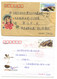 CHINA PRC - Ten (10) Covers With Different Stamps. All Sent In The Mail. - Collections, Lots & Séries