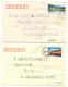 CHINA PRC - Ten (10) Covers With Different Stamps. All Sent In The Mail. - Lots & Serien