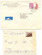 TAIWAN R.O.C. - Five (5) Covers With Different Stamps. All Sent In The Mail. - Collections, Lots & Series