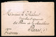 TURQUIE - Lettre De PERA Pour Paris - Covers & Documents