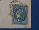 AH9 FRANCE BELLE LETTRE  1871 MONTAUBAN  POUR  BORDEAUX  + AFFRANCH. INTERESSANT - 1870 Bordeaux Printing