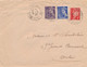 LETTRE ENTIER PETAIN + MERCURE ST ANDRE LES VERGERS AUBE COVER FRANCE - Standard Covers & Stamped On Demand (before 1995)