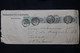 HONG KONG - Enveloppe Commerciale De Hong Kong Pour Les USA En 1934,affranchissement 3c En Bande De 6 + 2c  - L 111114 - Briefe U. Dokumente