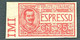 REGNO 1903 ESPRESSO 25 C.  NON DENTELLATO * GOMMA ORIGINALE F.TO DIENA - Express Mail