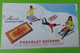 Buvard 35 - CHOCOLAT SUCHARD - Hivers Neige Luge - état D'usage : Voir Photos - 22x13 Cm Environ - Année 1960 - Cocoa & Chocolat
