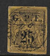 Guadeloupe N°1 Et 2 Oblitérés Cote 140€. Superbe. - Used Stamps