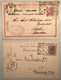 1886 HOSTER-Maschinenstempel “BERLIN C 2” RARE >Lund SCHWEDEN(Machine Cancel Sweden Cover Ganzsache Mécanique Lettre - Brieven En Documenten
