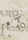 Delcampe - GB VILLAGE POSTMARKS "1 D. 466" (LIVERPOOL, Lancashire) POSTAGE DUE Postmark On Pc From „APSLEY / ONT“ Single Arc Canada - Strafportzegels