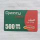 TUNISIA-(TUN-REF-TUN-300A)-DJEZZY-(173)-(3785-2925-4227-79)-(look From Out Side Card Barcode)-used Card - Tunesien