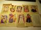 Delcampe - SUPERB ! VINTAGE CHINA CHINESE PAPER CUT SET OF MASKS 1  ,0 - Chinese Papier