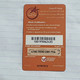 TUNISIA-(TUN-REF-TUN-305)-nedjma-(188)-(4782-5030-289-756)-(look From Out Side Card Barcode)-used Card - Tunesië