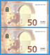 50 EURO SPAIN DRAGHI PAREJA VB-V013 UNC-FDS (D194) - 50 Euro