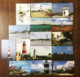 INDIA 2021 *** LIGHTHOUSES OF INDIA - 15 CARDS MNH (**) PHARE LEUCHTTURM LIGHTHOUSE - Faros