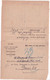 1947 - CARTE-LETTRE PTT CONFIDENTIELLE Par TUBES PNEUMATIQUES Ou PORTEUR SPECIAL ! - BULLETIN SANTE - TRANSBORDEMENT S-O - Lettres Civiles En Franchise