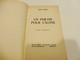 1968  UN PHILTRE POUR CALONE  - Par Alain Page (éditions Fleuve Noir ) - Fleuve Noir