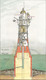 Le phare de Hohe Weg, construit entre 1854 Et 1856. à L'embouchure Du Weser. - Faros