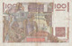 Billet 100 F Jeune Paysan Du 4-9-1952 FAY 28.33 Alph. X.480 - 100 F 1945-1954 ''Jeune Paysan''