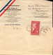 Lettre De Monaco-Ville, Buletin La France Mutualiste, Anciens Combattants Pour Beausoleil 1937 (bon Etat) - Postmarks