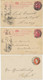 GB 1895/1902 26 Queen Victoria Postal Stationery Envelopes/postcards/wrappers + Franked Covers Most In Very Fine/superb - Schottland