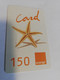 Phonecard St Martin French  ORANGE ,150 Units   SEASTAR  Date:30-09-02  **6580 ** - Antillen (Frans)