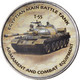 Monnaie, Zimbabwe, Shilling, 2020, Tanks - T-55, SPL, Nickel Plated Steel - Simbabwe