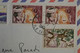 AH12 POLYNESIE  SUR  LETTRE  1965    POUR CHAMPIGNY  FRANCE   ++AFFRANCH.  INTERESSANT - Lettres & Documents