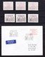 Atm  Frama Vending Vignettes Distributeur Finland Finnland Nordia 1993 Satz Set Postfrisch , Esst Und Fdc Einzelfrankatu - Machine Labels [ATM]