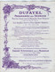 VP18.592 - PARIS 1911 - Programme - Séances Cinématographe Des Magasins DUFAYEL ¨ Fêtes Du Couronnement S.M. Georges V ¨ - Programs