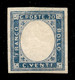 Antichi Stati Italiani - Province Napoletane - 1861 - Non Emesso - Senza Effigie - 20 Cent (3) - Gomma Integra - Cert. A - Autres & Non Classés